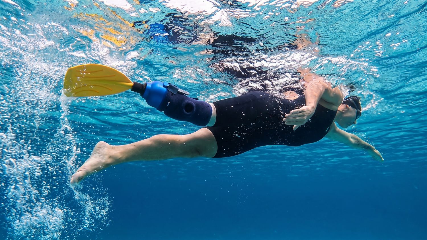 DIY Swimming Prosthetic